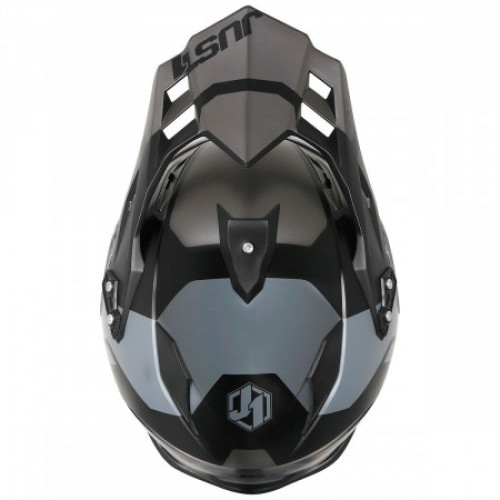 Мотошлем Just1 J34 Pro Tour Titanium-Black S (607331123300203)