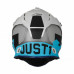Мотошлем Just1 J38 Korner Light Синий-White S (606332021100403)