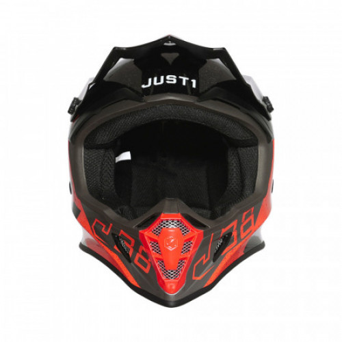 Мотошлем Just1 J38 Korner Оранжевый-Black XL (606332015100406)