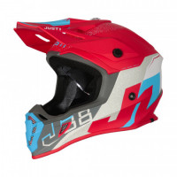 Мотошлем Just1 J38 Korner Синий-Red XL