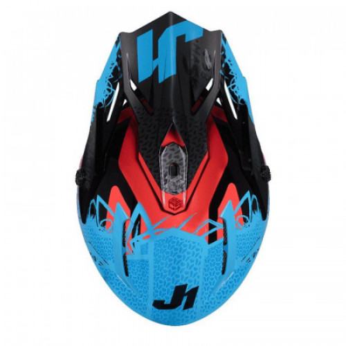 Мотошлем Just1 J38 Mask Синий-Red-Black S (606332011200303)