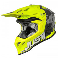 Мотошлем Just1 J39 Kinetic Camo Red-Lime-Fluo Yellow Matt L