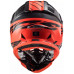 Мотошлем LS2 MX437 Fast EVO Roar Black Red XL (404373232XL)