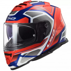 Мотошолом LS2 FF800 Storm Faster Red Blue