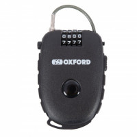 Замок кодовый Oxford Retra Cable 62cm Black