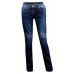 Мотоджинсы женские LS2 Vision Evo Lady Jeans Blue M (6201P3026M)
