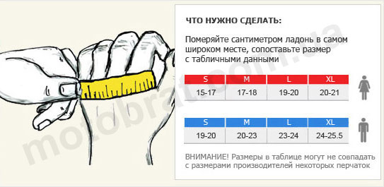 Размерная сетка